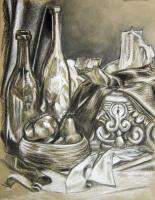 Still Life - Still Life - Black Charcoal White Chalk