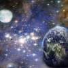 Earth Moon - Photoshop Digital - By Goneet Gill, Space Art Digital Artist