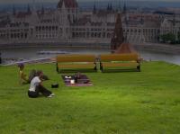 Picnic In Budapest - Poserdebut Digital - By Goneet Gill, Poser Digital Artist