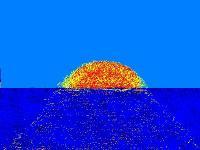 Sunset Or Sunrise - Computer Digital - By Ariane Rockfield, Primitive Digital Artist