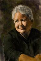 Portrait Of Linda - Pastel Drawings - By Tom Jackson, Realism Drawing Artist