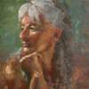 Head Study - Pam - Oil Paintings - By Tom Jackson, Sketch Painting Artist