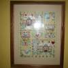 Amish Quilt - Glass Glasswork - By Les Grant, Modern Glasswork Artist