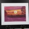 Sunset - Watercolor Paintings - By Noel Forsythe, Watercolor Painting Artist