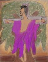Crucifixtion - Digital Paintings - By Muchael Suda, Painting Painting Artist
