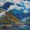 Adrift - Acrylic Paintings - By Min W, Traditionallandscape Painting Artist