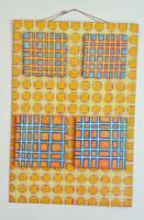 Mallarcky - Panels And Acrylic Paint Mixed Media - By Thomas Mulholland, Exploration Of The Grid Form Mixed Media Artist