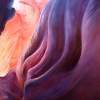 Macro-Landscapes - Composition In Purple And Orange - Abstract