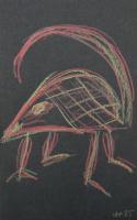 Animal 85 - Crayon Drawings - By Uwe Holstein, Cartoon Drawing Artist