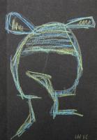 Mousetail - Crayon Drawings - By Uwe Holstein, Cartoon Drawing Artist
