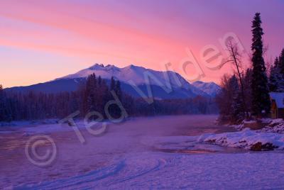 Bulkley Valley Scenes - Eddy Park Sunset - Photo