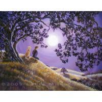 Meditation Series - Oak Tree Meditation - Acrylic On Canvas