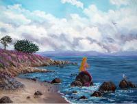Mermaids - Seagull Cove - Acrylic On Canvas
