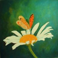 A Moment In Time - Oil On Box Canvas Paintings - By Pamela Usher, Traditional Painting Artist