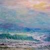 High Tide - Oil Paintings - By Gil Garcia, Impressionistic Painting Artist