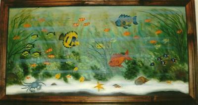 2013 - Aquarium - Oil On Canvas