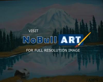 2013 - Mt Rainier - Oil On Canvas