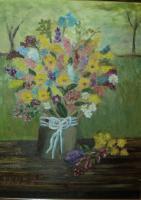 2013 - Flowers - Oil On Canvas