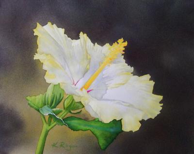 Floral - Not All Black And White - Watercolor