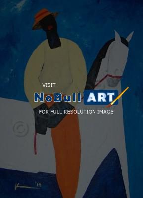 Original Paintings - Pony Ride - Acrylic