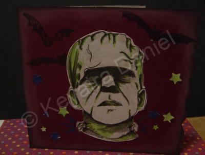 Hand Made Cards - Shocked Alive By You Love Card - Paper Ink Stampsmarkers Paint