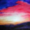 Atardecer 02 - Cartoncillo Paintings - By Ramon Castellano De Torres, Impresionista Painting Artist