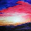 Atardecer 02 - Cartoncillo Paintings - By Ramon Castellano De Torres, Impresionista Painting Artist