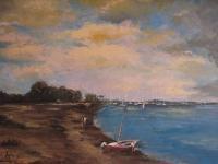 Seascapes - Perfect Day For Sailing - Oil