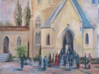 Cityscapes - Wedding Study - Oil