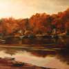 Autumn Sunset - Oil Paintings - By Brian Pier, Impressionist Painting Artist