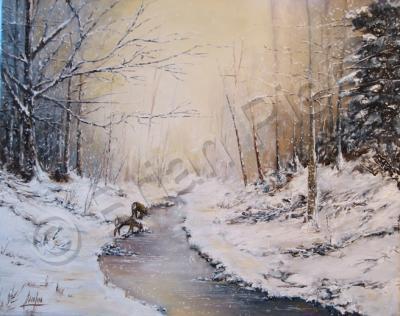 Landscapes - Winters First Snow - Add New Artwork Medium