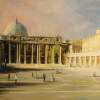 San Pietro Basilica - Oil Paintings - By Brian Pier, Impressionist Painting Artist