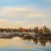 Harbor Light - Oil Paintings - By Brian Pier, Semi Impressionist And Realism Painting Artist