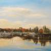 Harbor Light - Oil Paintings - By Brian Pier, Semi Impressionist And Realism Painting Artist