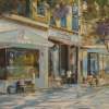 Main Street Morning - Oil Paintings - By Brian Pier, Impressionist Painting Artist