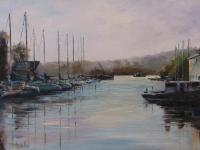 Seascapes - Last Light Bayfield - Oil