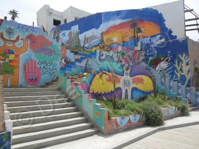 Malecon Artist Association - Malecon Beach Baja Sidewalk Art - Various Types Of Paints