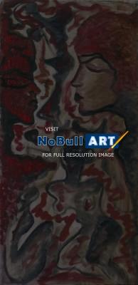 Changin Artgalleryantwerpen - Face To Face - Oil On Canvas
