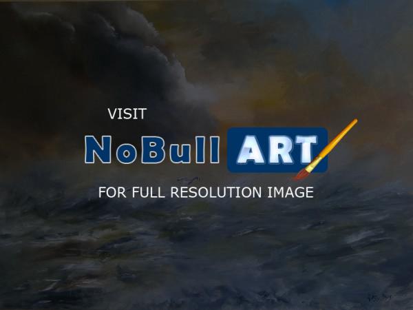 Impressionism - Storm Force 10 - Oil