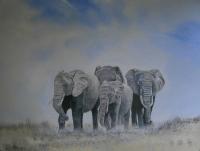 Realism - On The Move - Oil