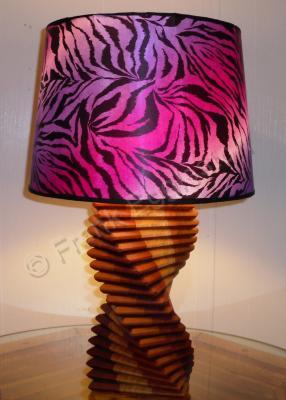 Lamps - Spiraling Lamp - Wood