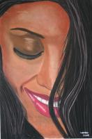 Pretty - Pastels Other - By Garnett Thompkins, Portrait Other Artist