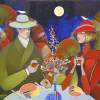 Autumn Mood - Acrylic Paintings - By Elena Samborskaya, Contemporary Painting Artist