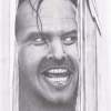 Heres Johnny - Pencil Drawings - By Michael Cameron, Free Hand Drawing Artist