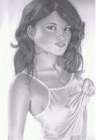 Joana Rodrigues - Pencil Drawings - By Michael Cameron, Free Hand Drawing Artist