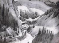 Bc - Pencil Drawings - By Michael Cameron, Free Hand Drawing Artist