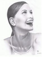 Happy - Pencil Drawings - By Michael Cameron, Free Hand Drawing Artist