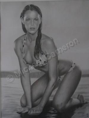 People - Amanda Righetti - Pencil