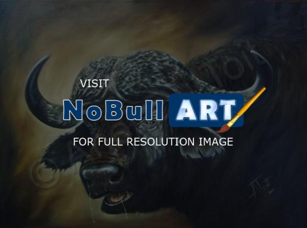Wildlife - African Buffalo - Oil