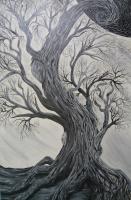 Paintings - Tree Of Doom - Acrylic Paint